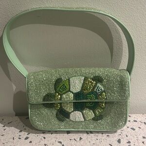 Staud Beaded Tommy Bag (turtle)
